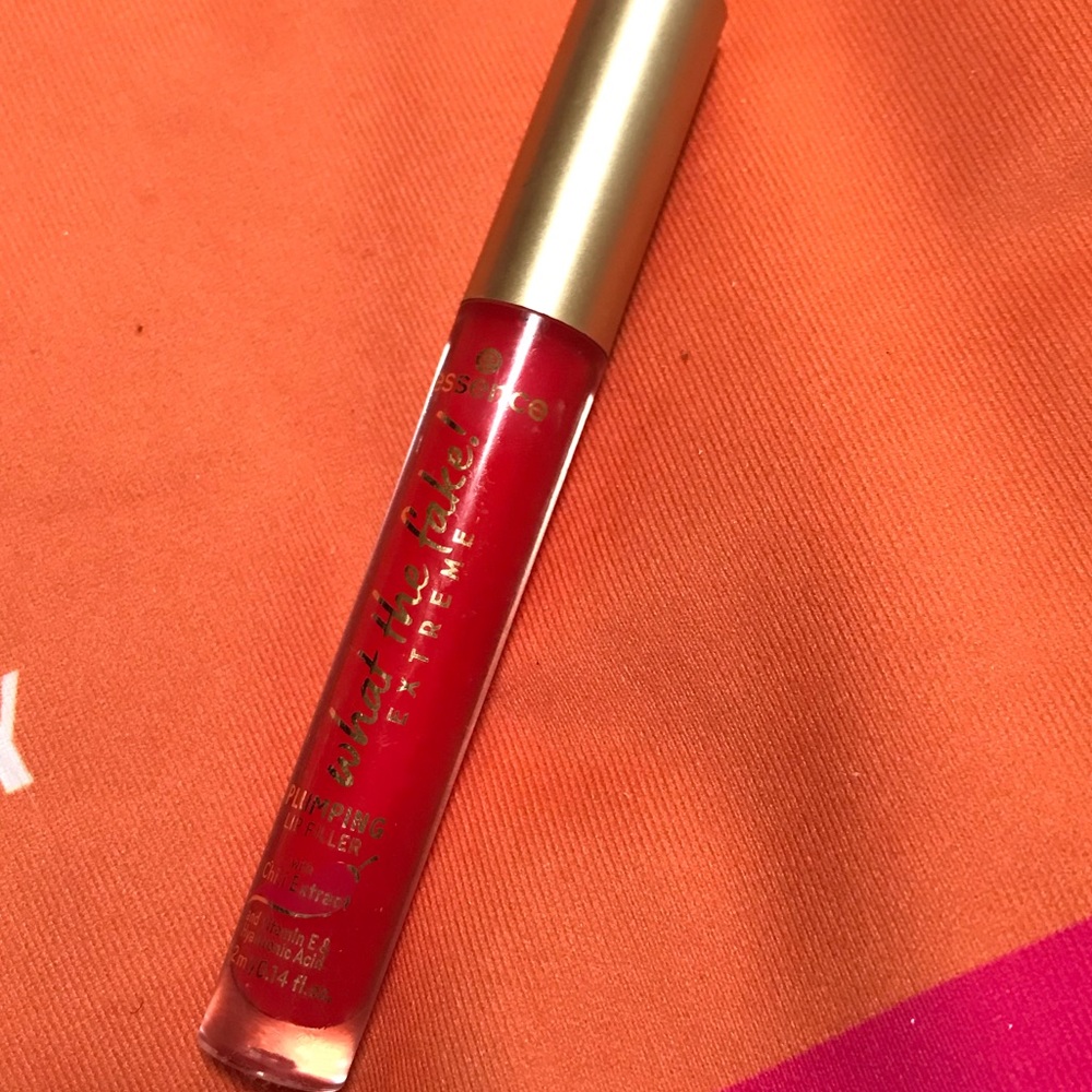 What the fake lip gloss